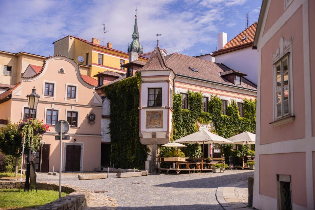 Hotel Bílá Paní Jindřichův Hradec Exterior foto